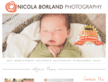 Tablet Screenshot of nicolaborland.com